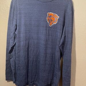 Athletic Works Navy Long Sleeve Tee with Bear Logo
